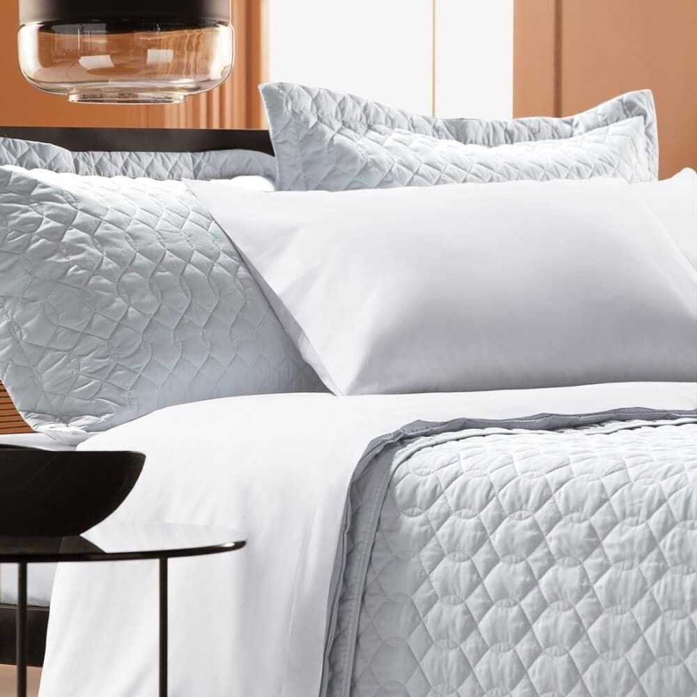 Kit Colcha / Cobre Leito Casal 180 Fios Premier Andreza