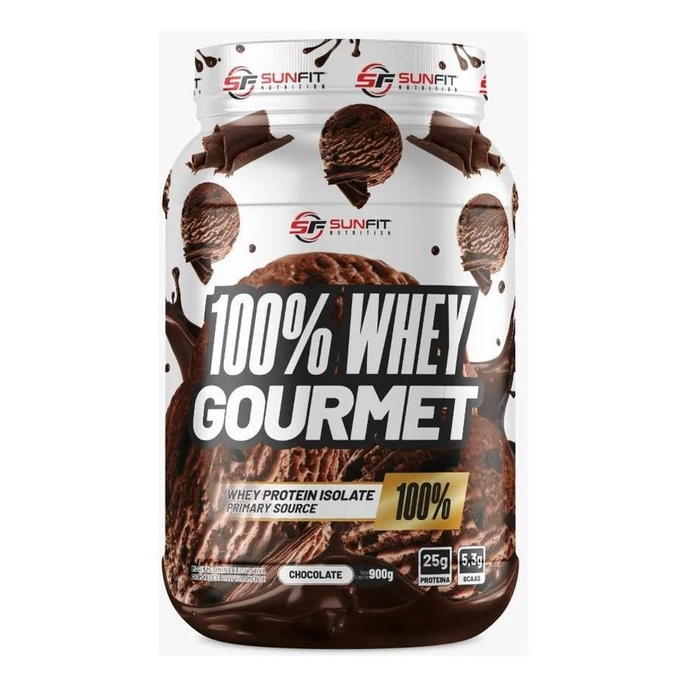 2X Whey Protein 100% Gourmet Iso Low Carb Pote 900G Chocolat