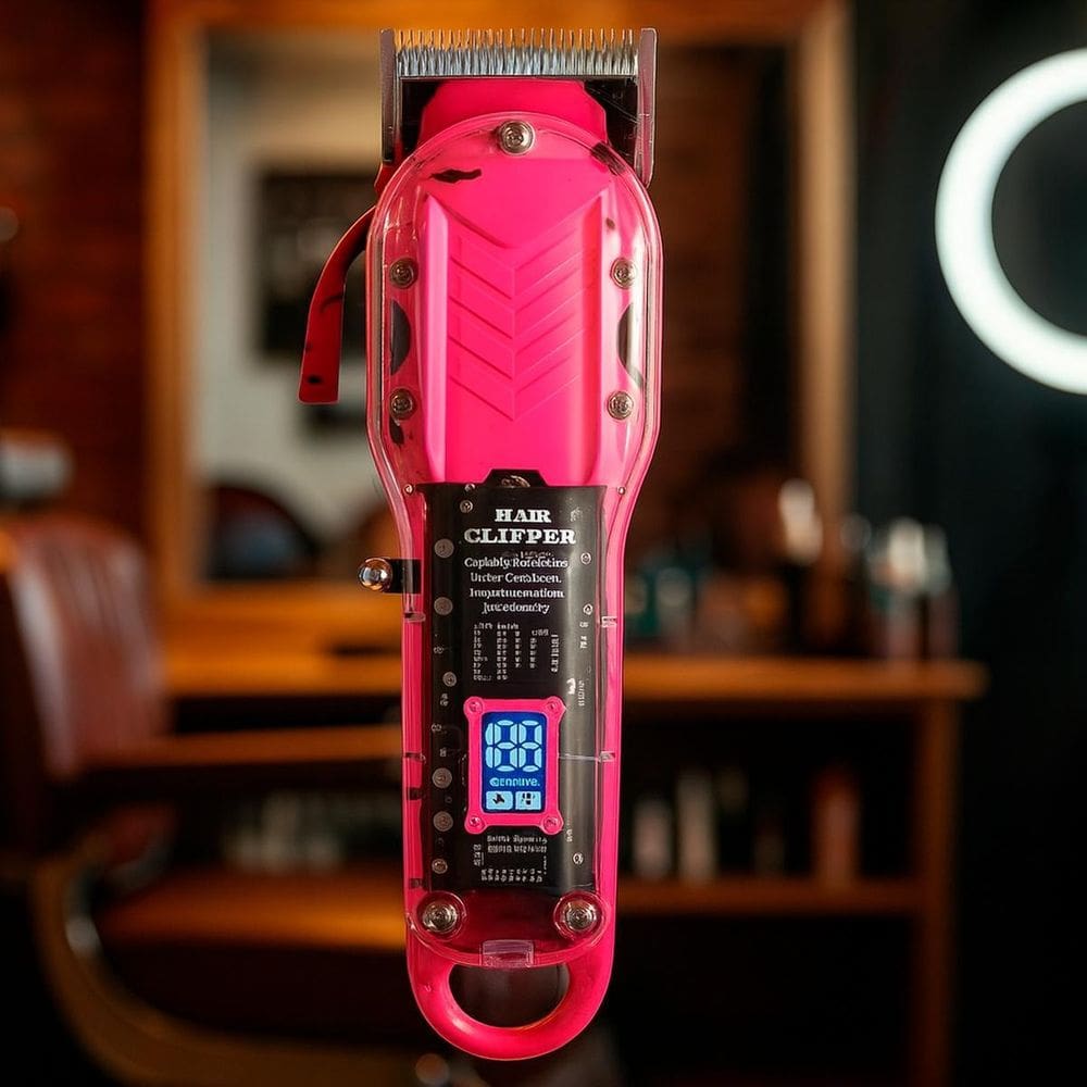 Maquininha Recarregável Bivolt Para Corte De Cabelo