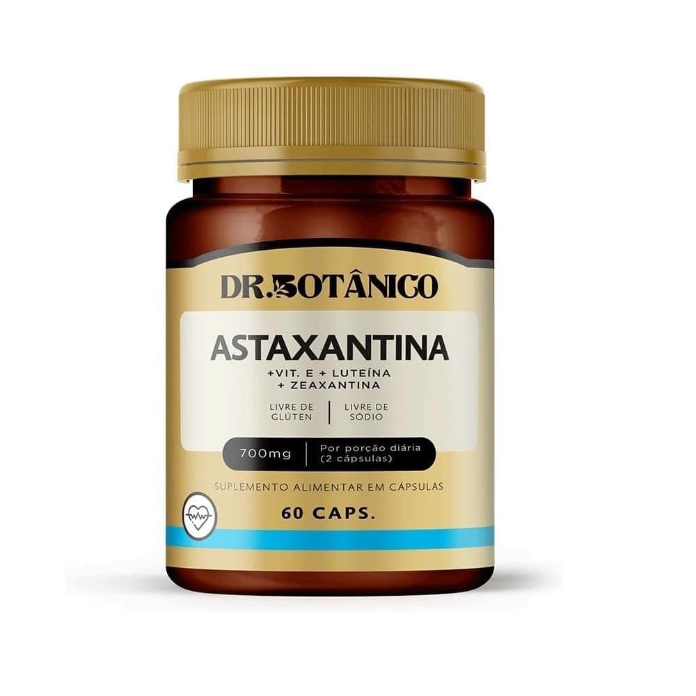 Astaxantina  Vit.E+Luteina+Zeaxantina  60 Cap Dr.Botanico