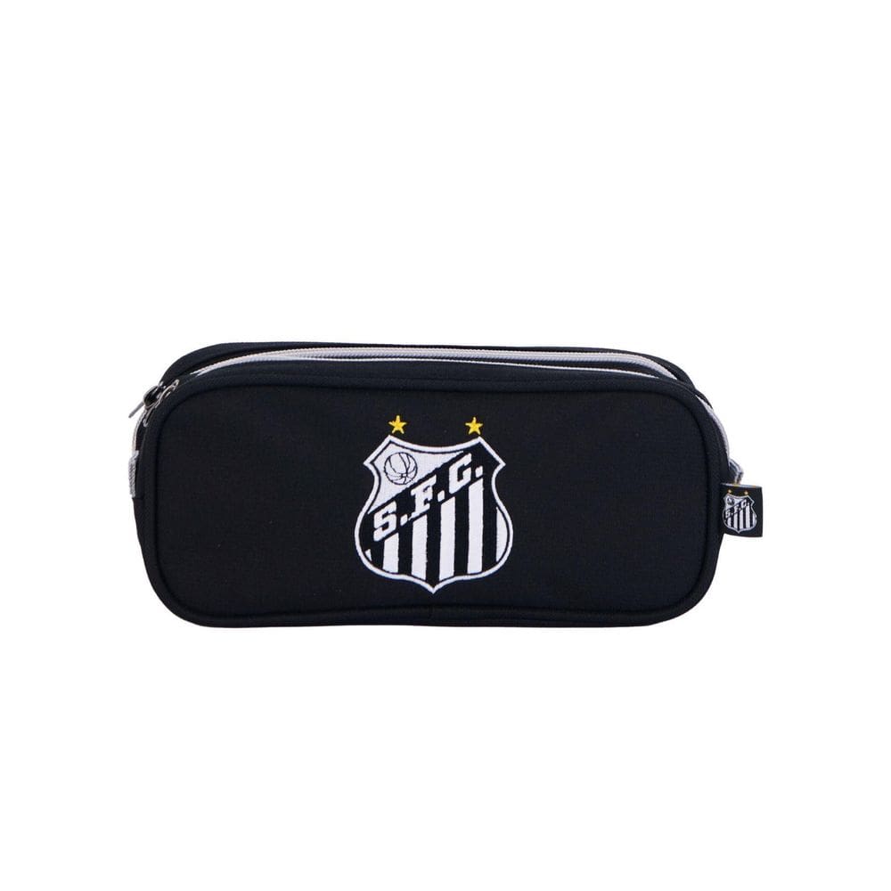 Estojo Penal Esportivo Time Santos Duplo 16625