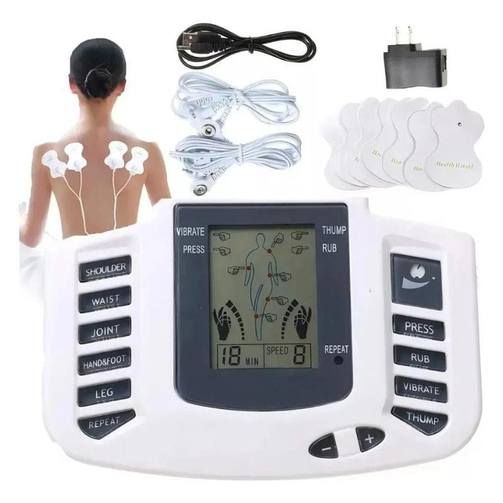 Aparelho Fisioterapia Massagem Prático Tratamento Choque Cor