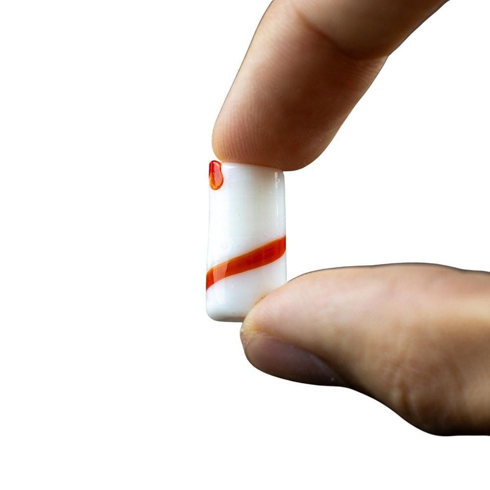 Unidade Firma Em Murano Lisa 22Mm Para Guias - Escolha