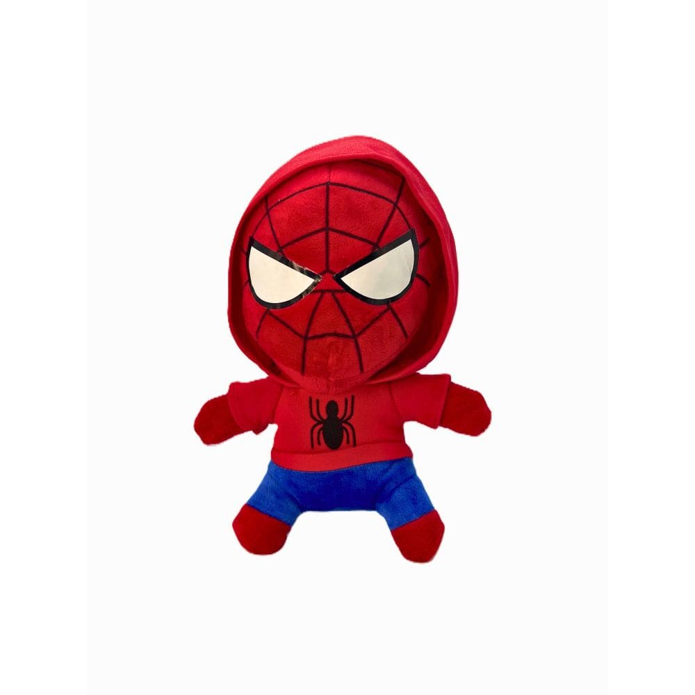 Brinquedo Pelúcia Homem-Aranha Capuz Spider Man Marvel 20Cm