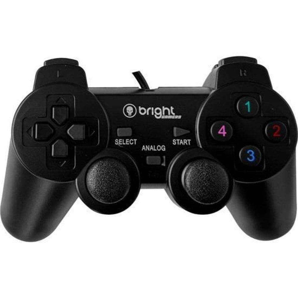 Joystick Usb Bright Js001 Preto