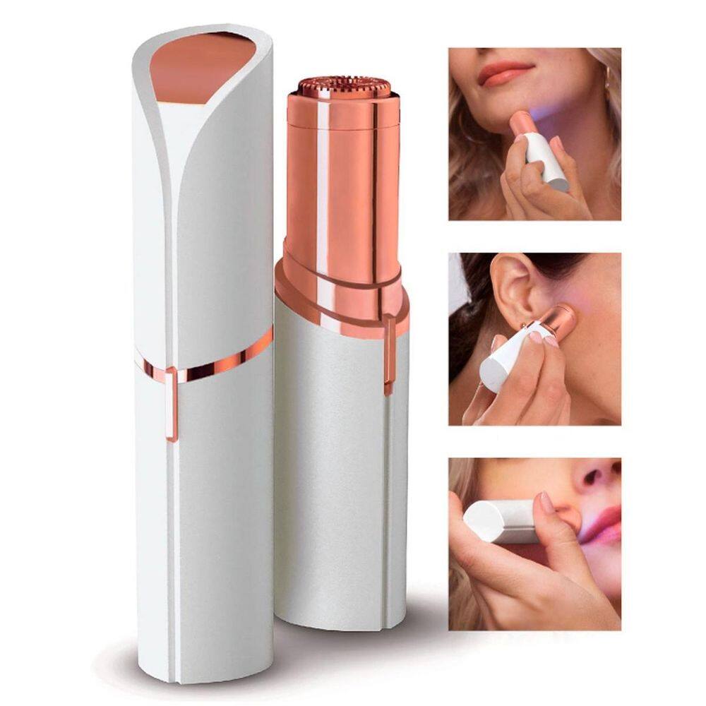 Depiladora Facial Batom Recarregavel Discreta Bolsa