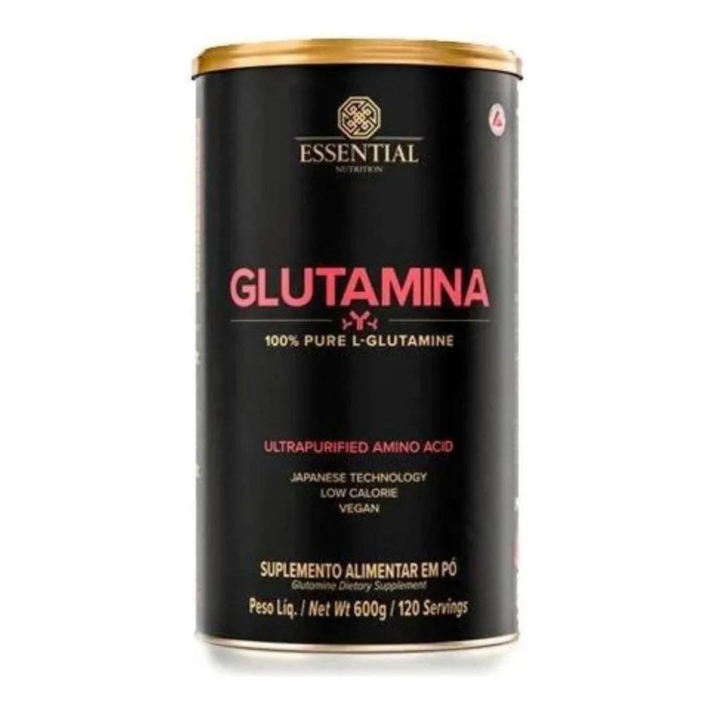 2X Glutamina Lata 600G/120Ds Essential