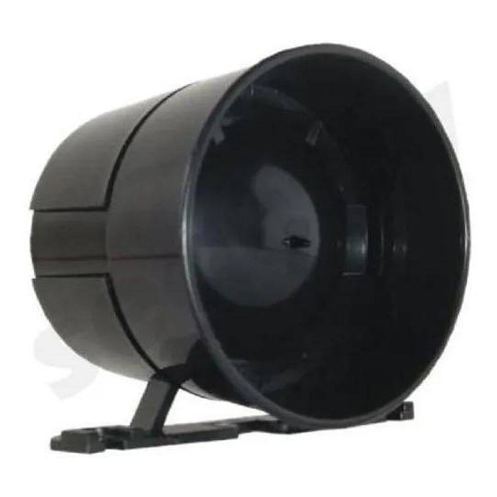 2X Sirene Para Alame Preta 116Db 12V Morey Taty 24P Piezo