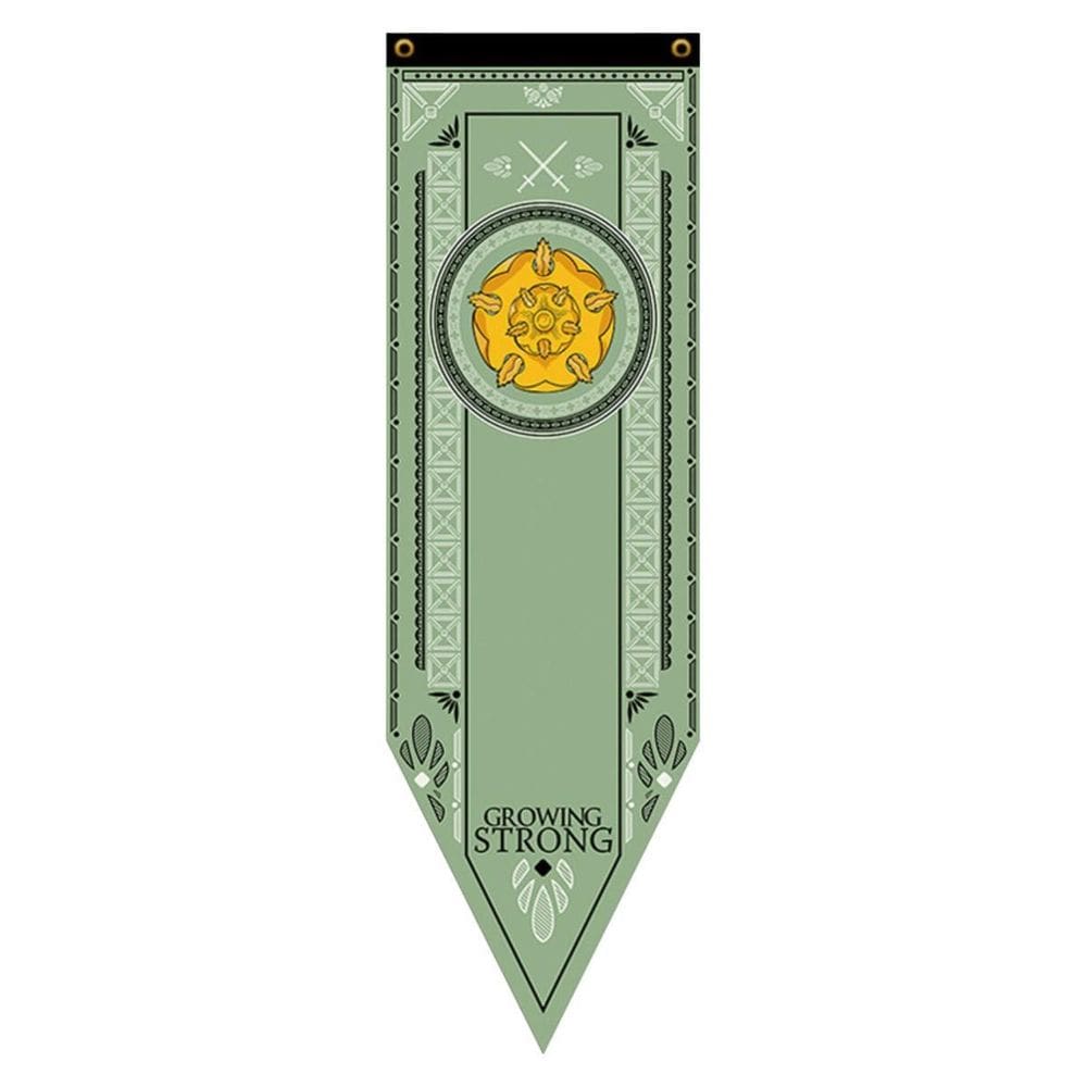 Bandeira Flâmula Com Brasão Da Casa Tyrell Game Of Thrones