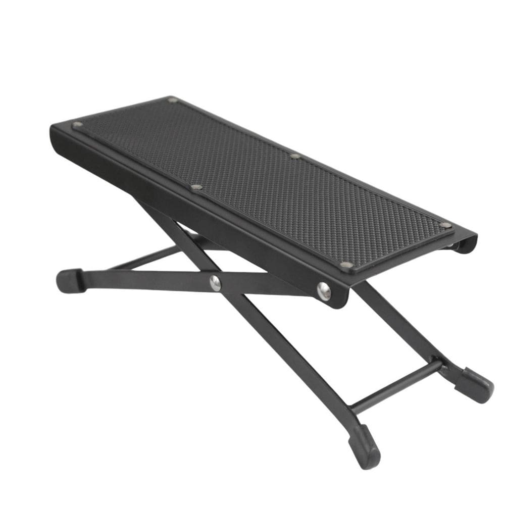 Apoio Suporte De Pé Para Guitarra, Violão E Baixo Portátil