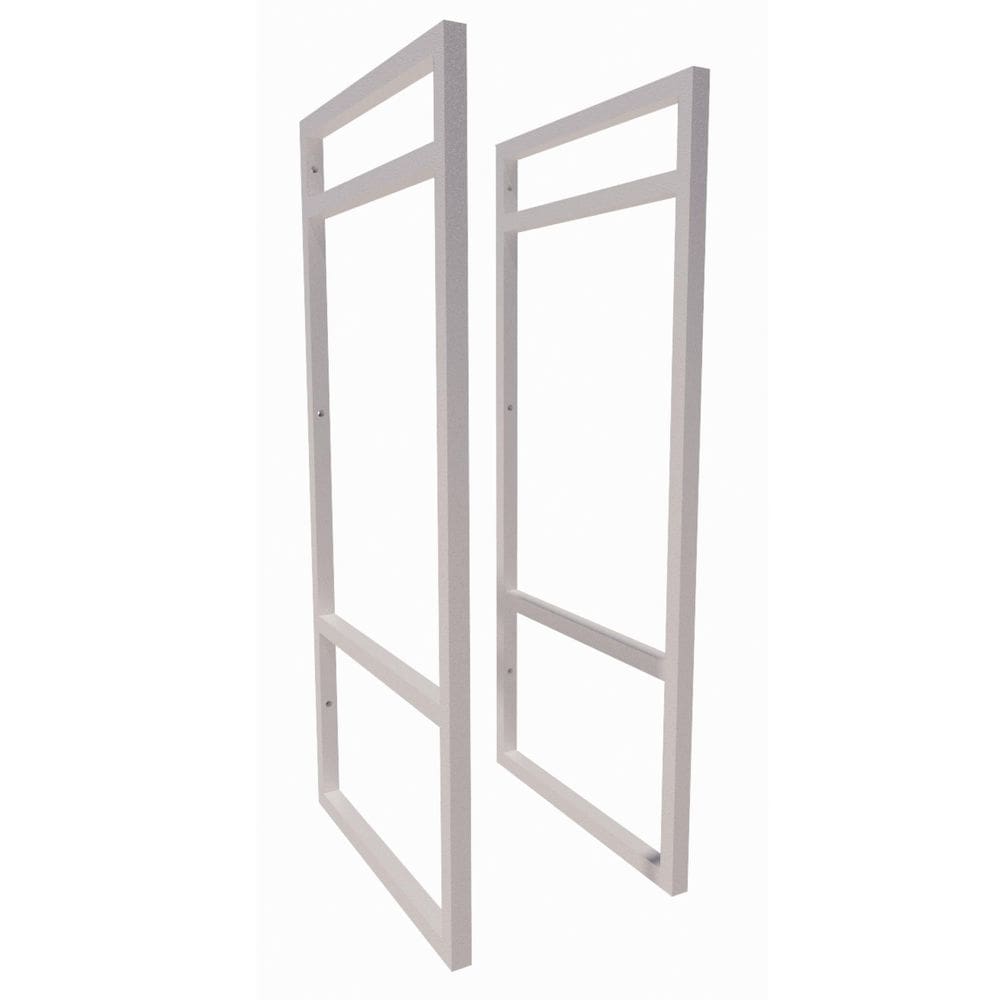 2 Suporte Prateleira Nicho Duplo Estilo Industrial Suspensa