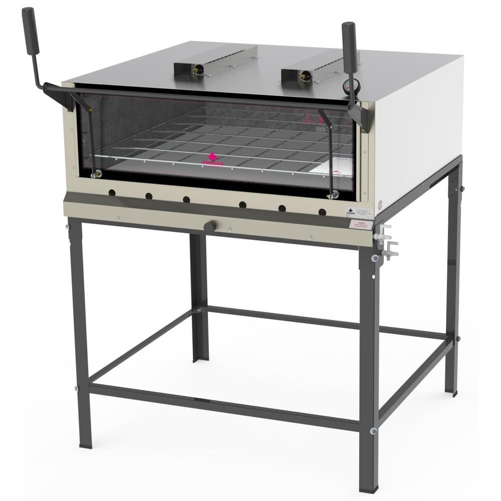 Forno Refratário a Gás Progás 230 Litros Inox com Infravermelho e Kit Gás PRPI-900KG G2