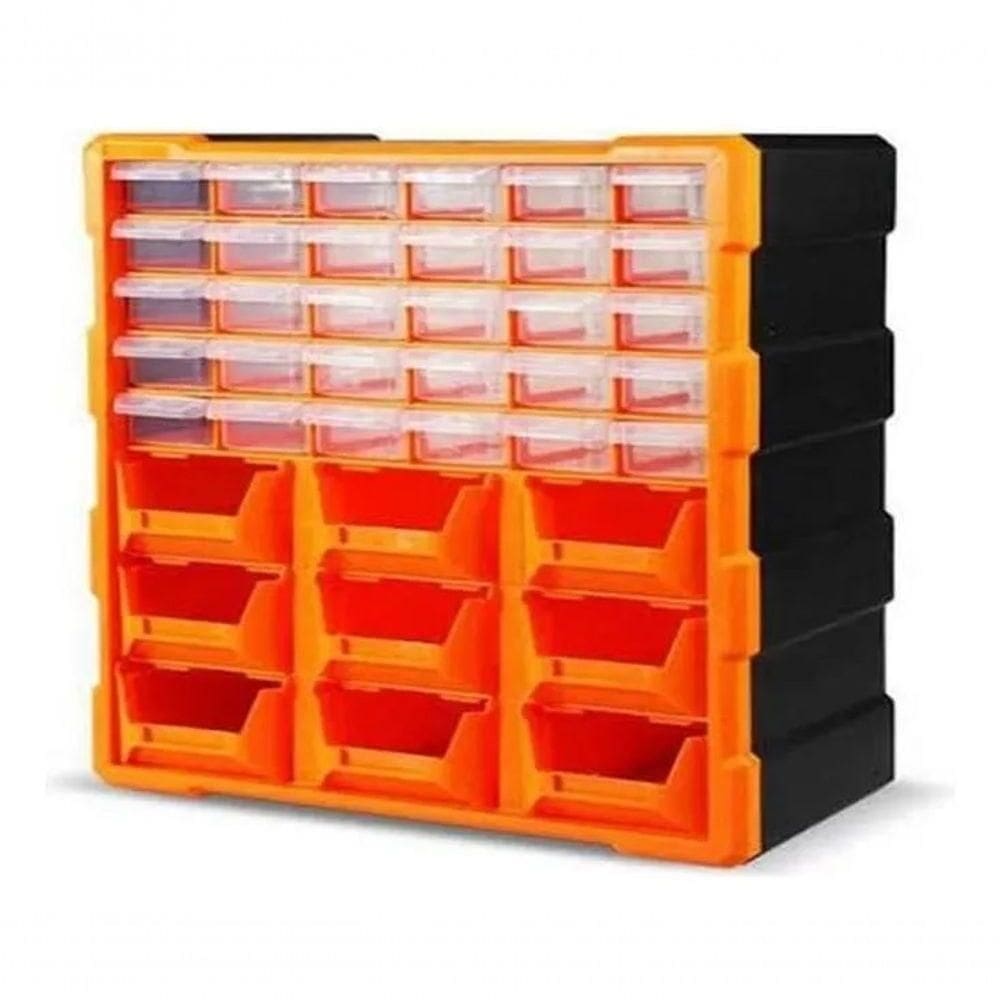 Organizador Gaveteiro Multiuso 30 Gavetas Plástico Divisória