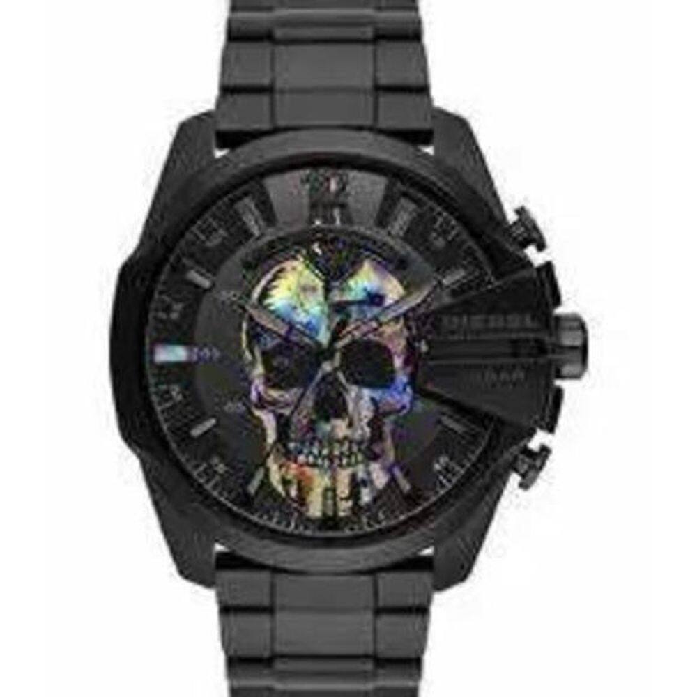 Relógio Masculino Diesel Skull Dz4582 Lindo