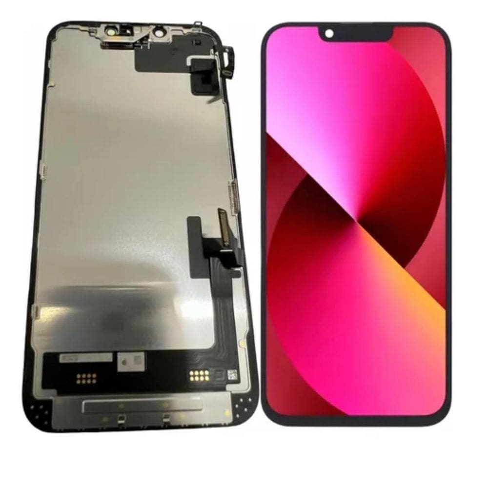 Tela De Reposição Para Iph 14 - Preto, Somente Iph 14 Normal