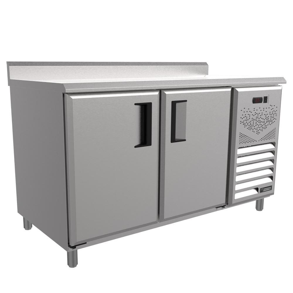 Balcão Refrigerados Venâncio 150cm Linha Prime Inox Borda Espelhada 220V PCFRH15-33117