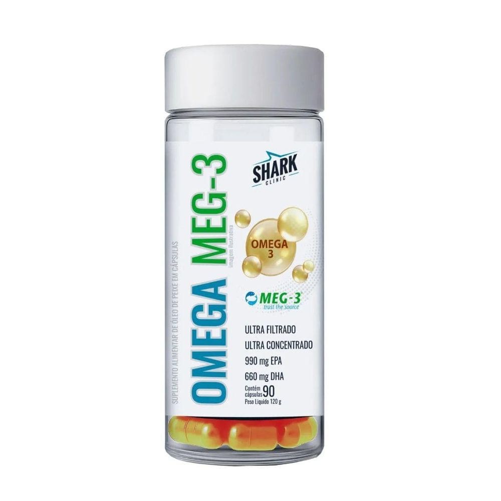 Omega 3 Meg 3 90 Capsulas Sharkpro Com 990 Epa 660 Dha