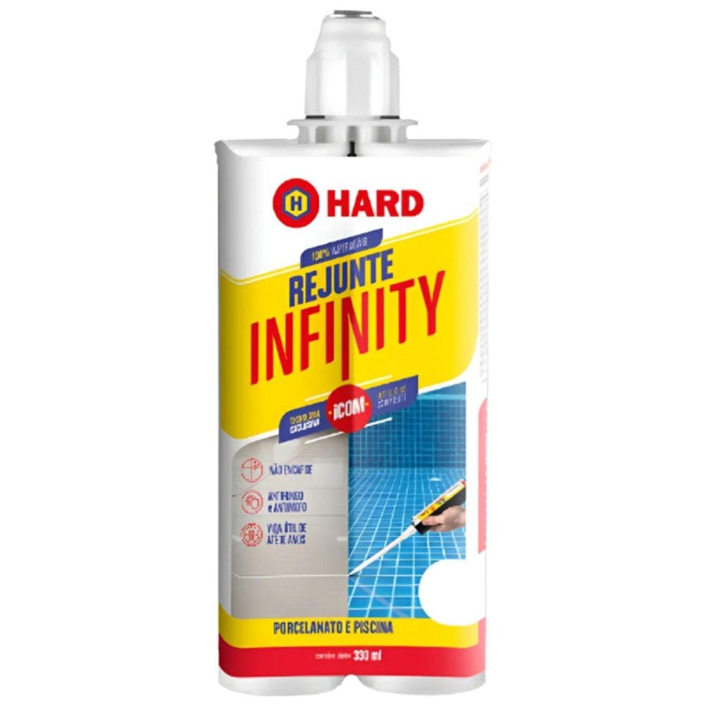 Rejunte Infinity Porcelanato 330Ml - Hard Areia Acetinado