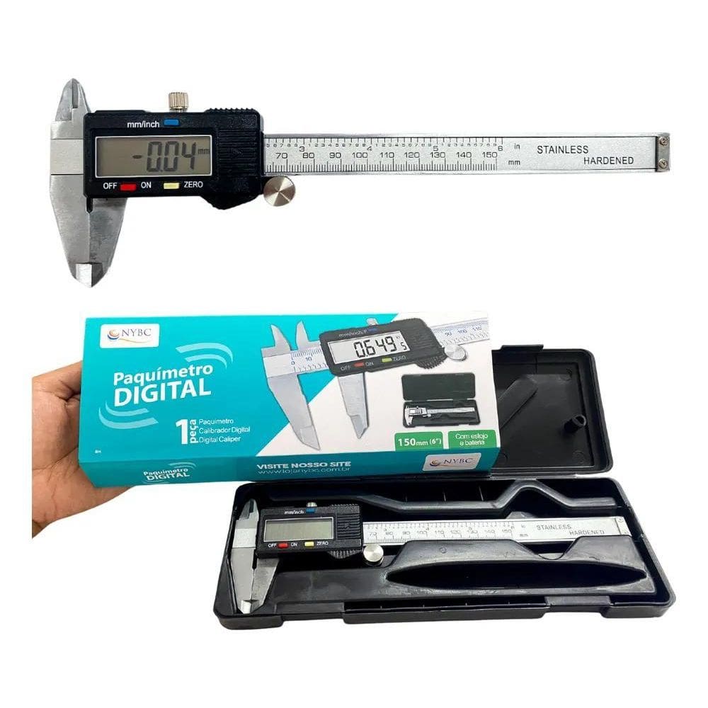 Paquímetro Digital Nybc Paquímetro Digital Paquímetro Digita