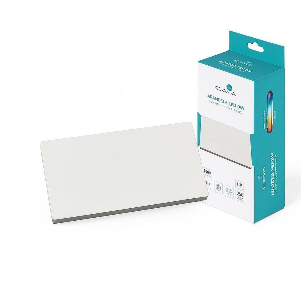 Arandela Gaya Cube Slim 8W 3000K Ip65 Bivolt