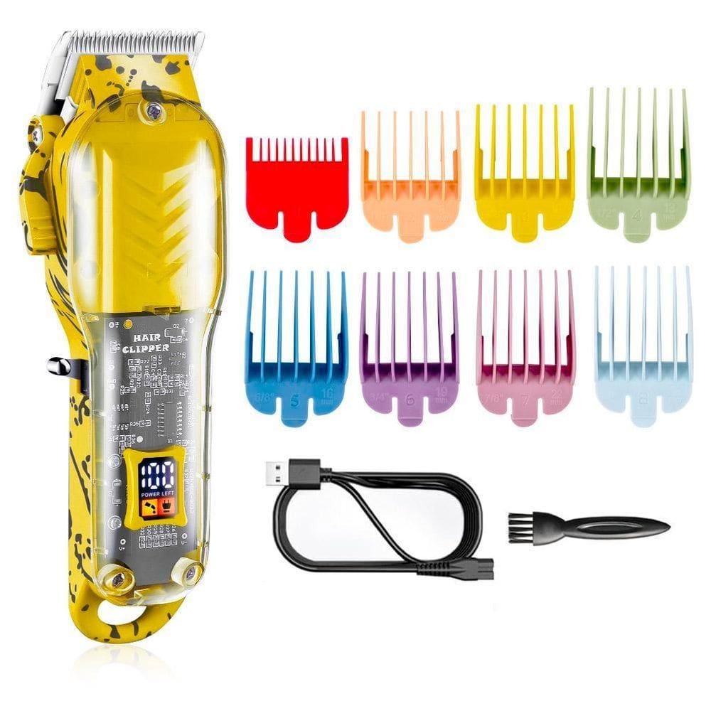 Maquininha Elétrica De Cabelo Bivolt Com Cor