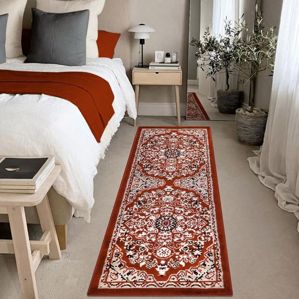 2 Tapete Quarto Beira Cama Passadeira 57X180 Js Re Ate M10