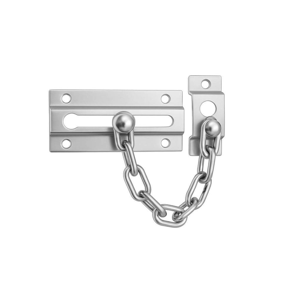 Fecho Trinco De Segurança Pega Ladrão Com Corrente De Porta