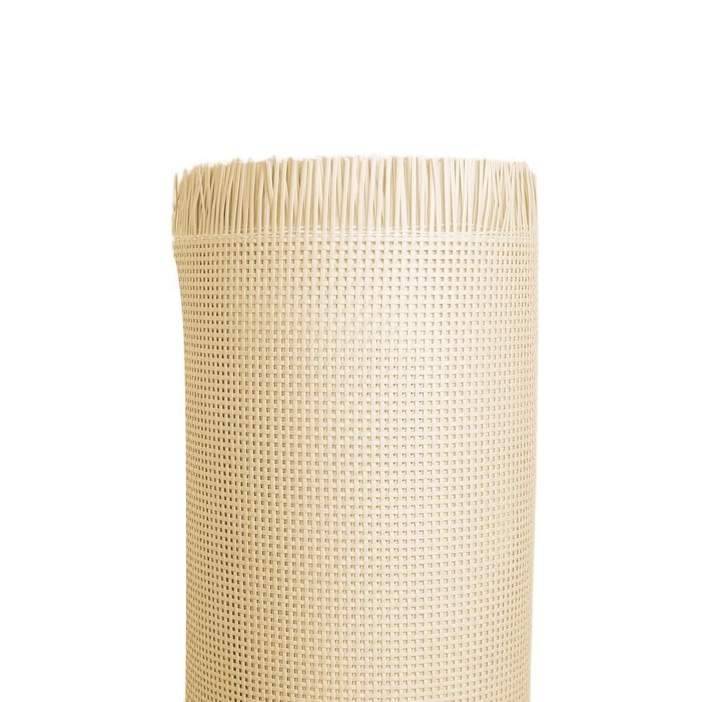 Palhinha Indiana Quadriculada Forro Rattan Natural 80X4,50Mt