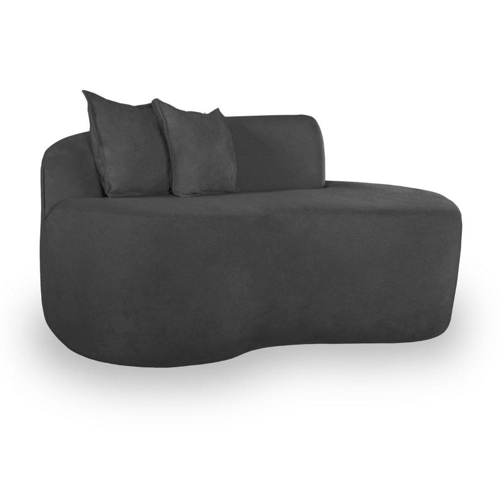 Sofá Orgânico Sala e Recepção Bouclé