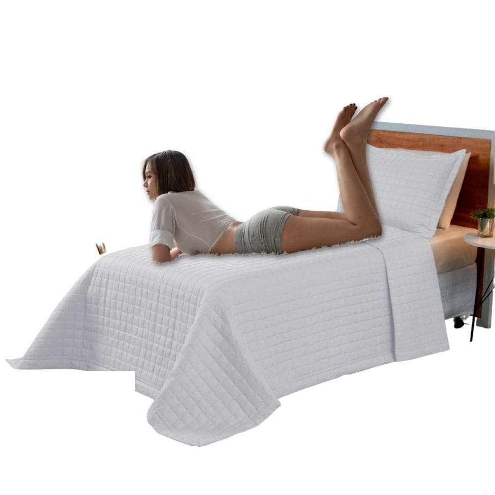 Jogo De Cama Solteiro Copacabana Matelado Percal 300 Fios