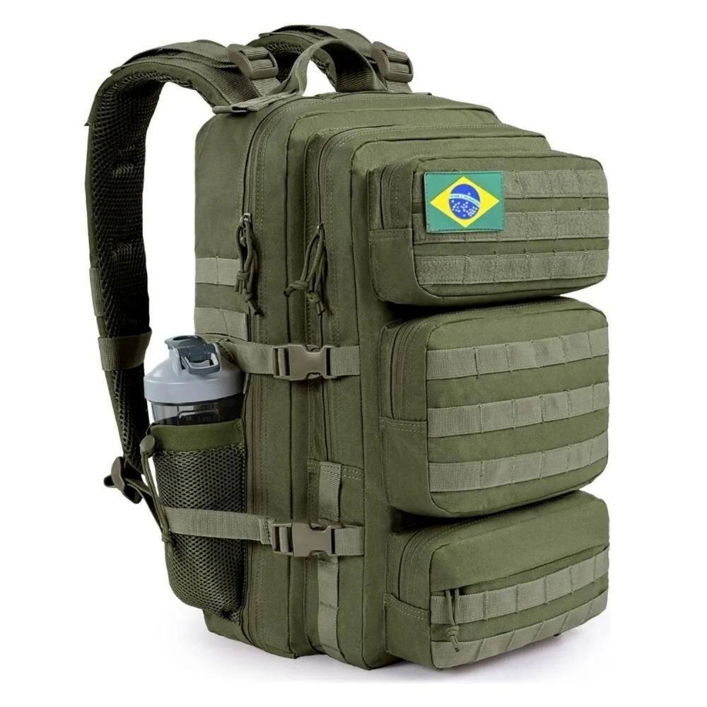 Mochila Esportiva 60 Litros Grande Impermeável Patch