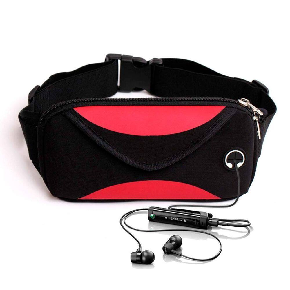 Bolsa De Cintura Para Treino Motoboy Esporte Fitness Moto