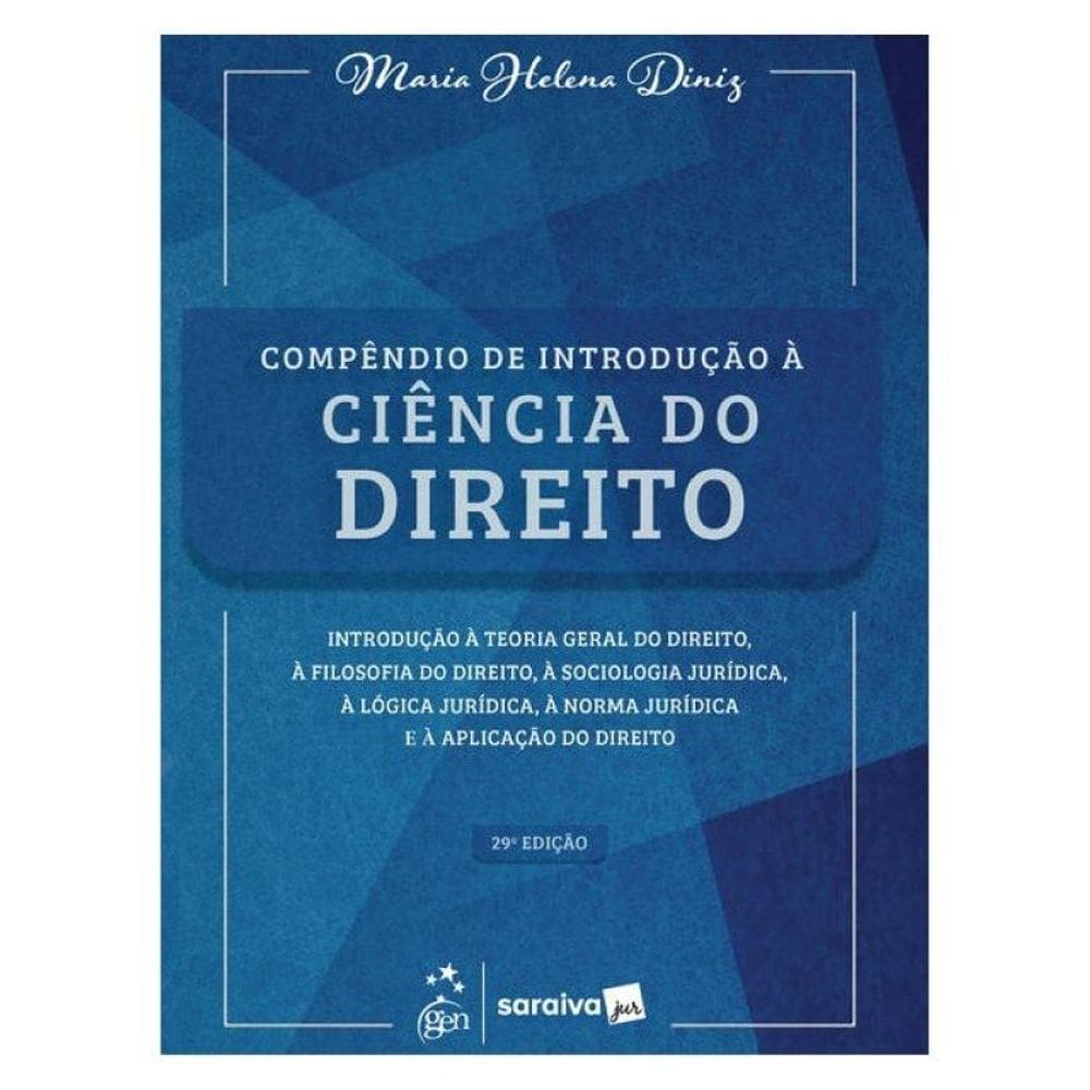 Compêndio De Introdução À Ciência Do Direito - 29ª Edição 2026