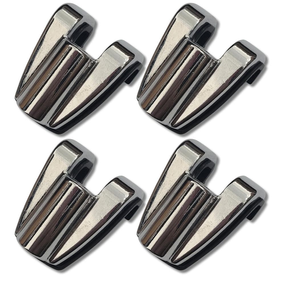 Kit 4 Garra Afinação Bumbo Bateria Dch700 Metal Cromo Zowag