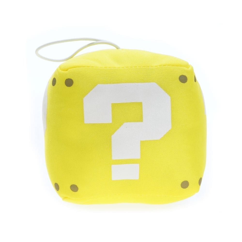 Boneca de brinquedo de pelúcia Marios Question Mark 6cm