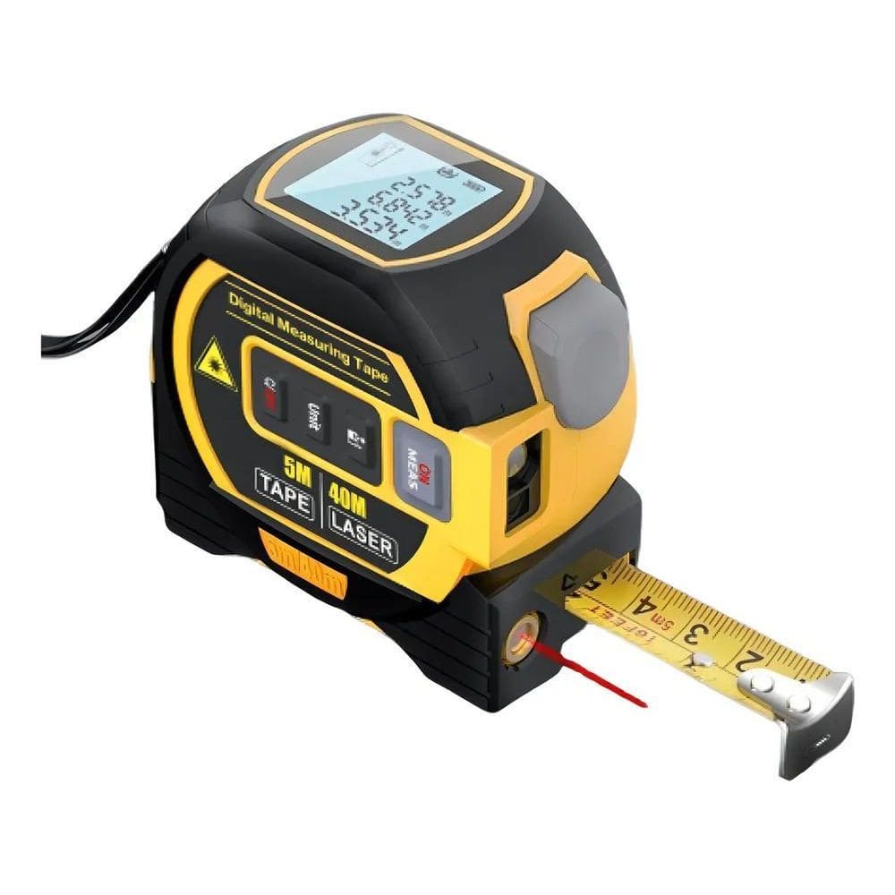 2X Trena De Medição A Laser E Nível De Precisão Para Marcene