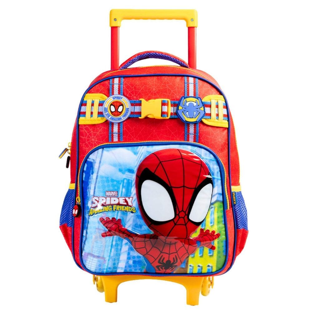 Mochila Escolar De Rodas Spidey 15010 Marvel