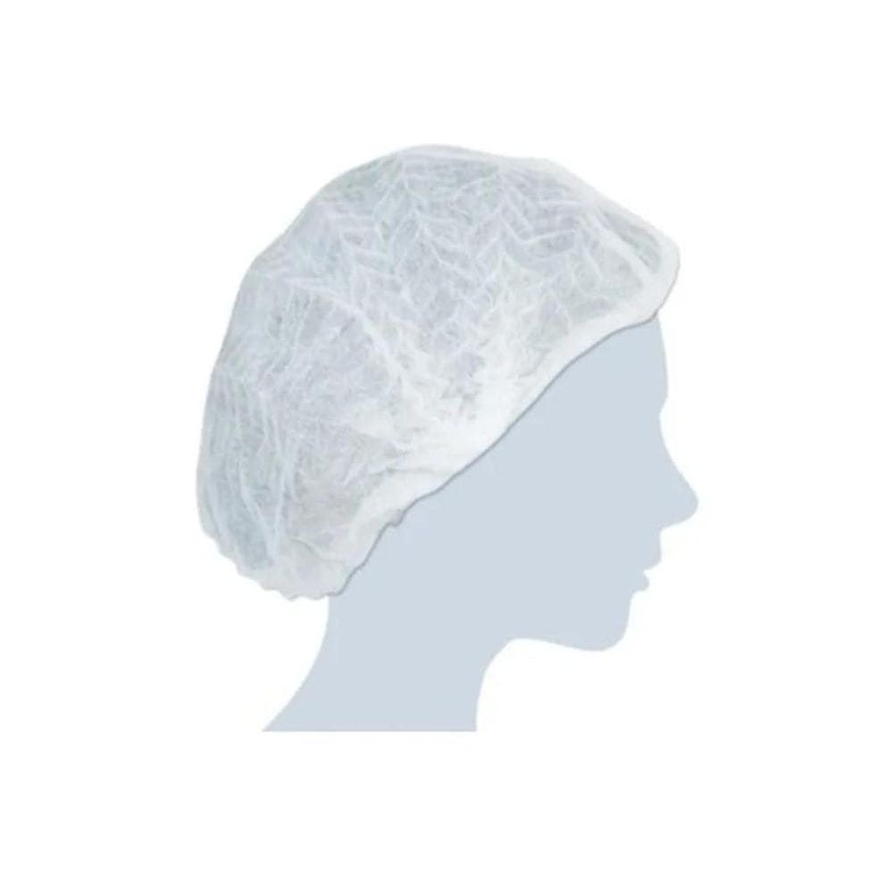 Kit 500 Touca Descartavel Tnt Branco