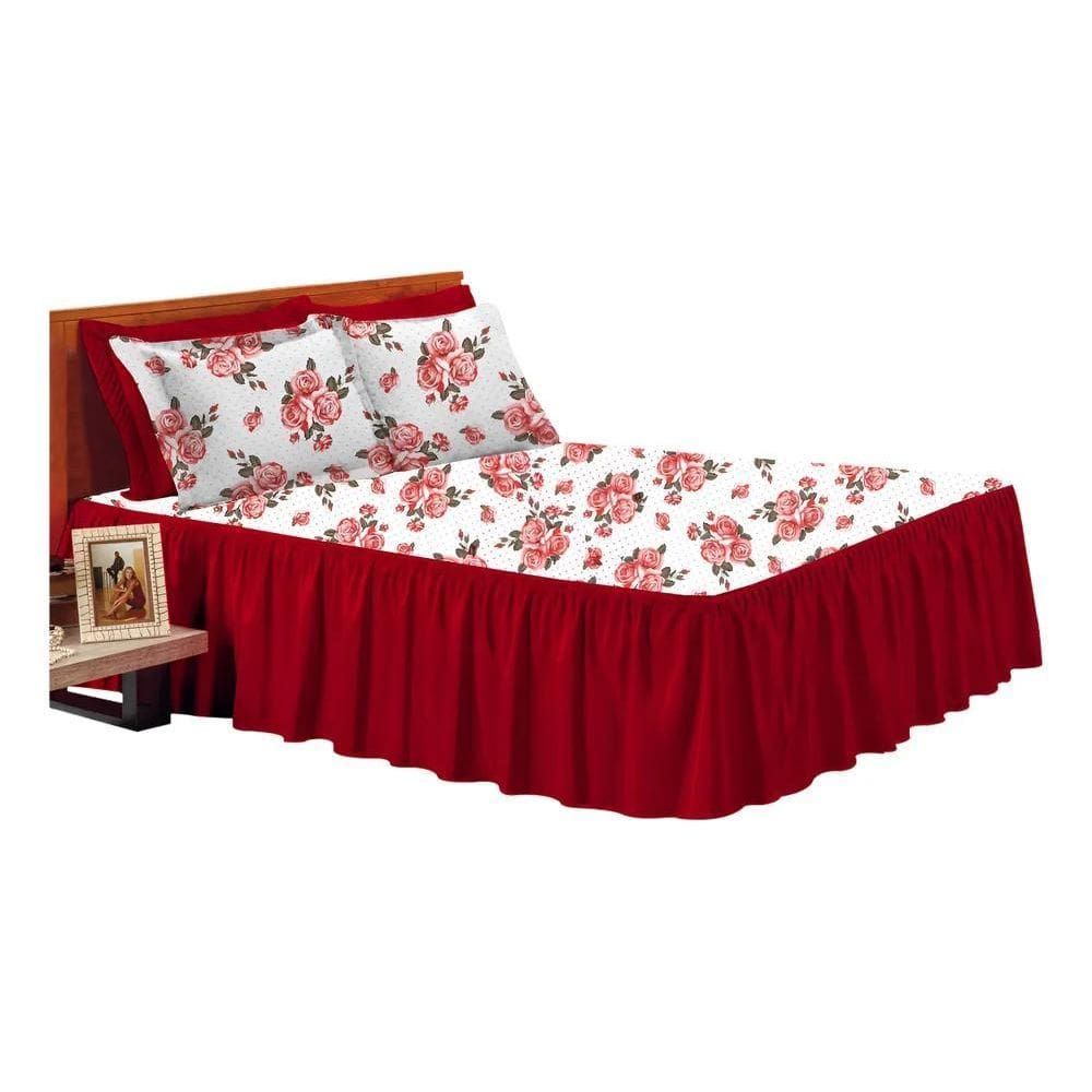 Colcha Casal Oxford Floral Diversas