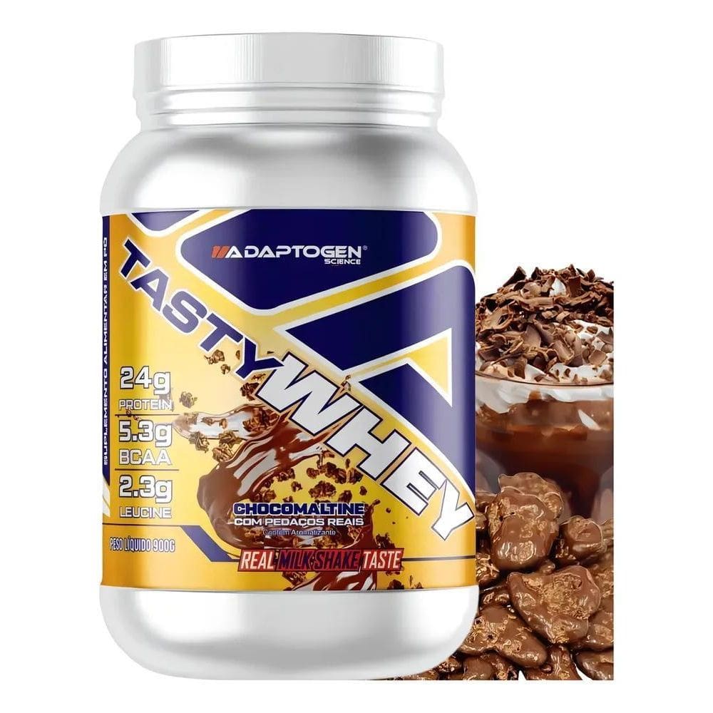 2X Suplemento Tasty Whey 3W Gourmet Whey Protein Adaptogen S