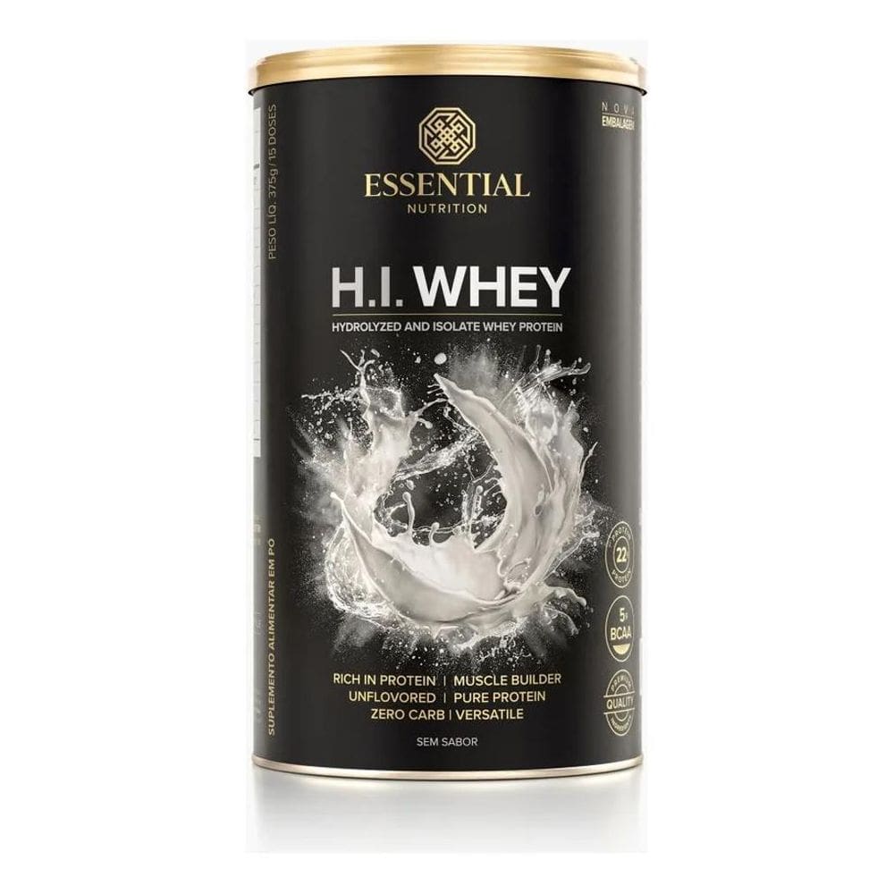 2X Essential Nutrition H.I. Whey Proteínas H.I. Whey Pó Lata