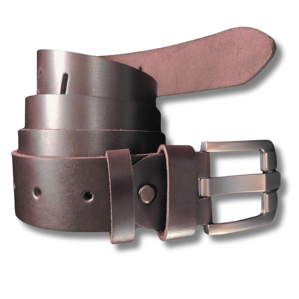 Cinto 100% Couro Masculino Fivela Quadrada Arizona.