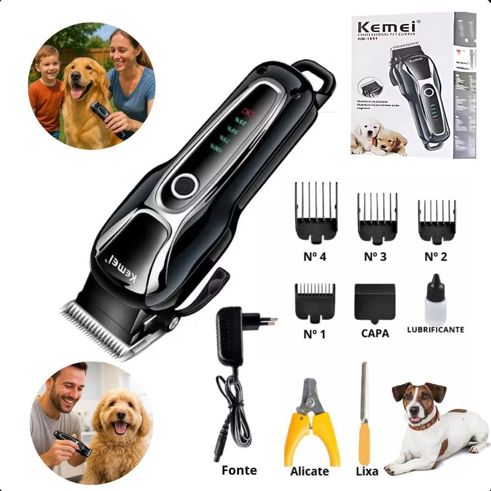 Cortador De Pelo Kemei Km-1991 Potente