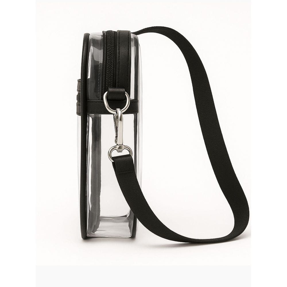 Bolsa Bag Transversal Transparente Abc Bags 7301