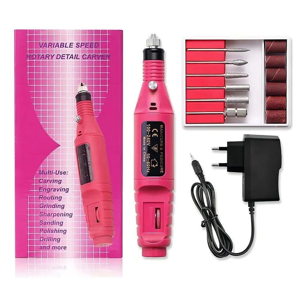 Lixadeira Lixa Motor De Unha Elétrica