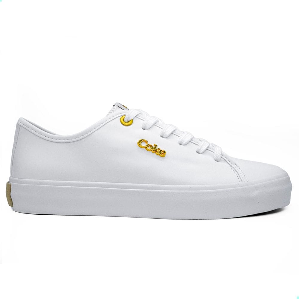 Tênis Coca Cola The Coke Town Unissex | Branco