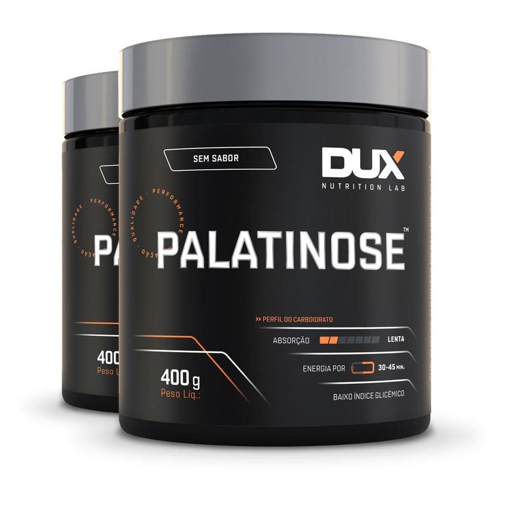 Kit 2 Palatinose Dux Sem Sabor 400G