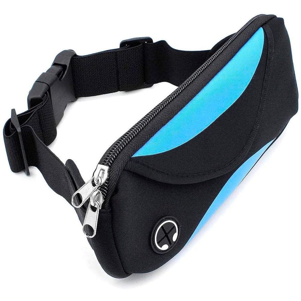 Bolsa De Cintura Ajustável Para Bike Caminhada Corrida Moto