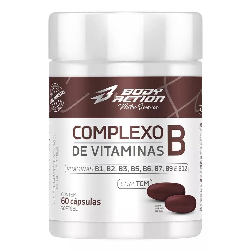 Complexo B 60 Cápsulas - Bodyaction