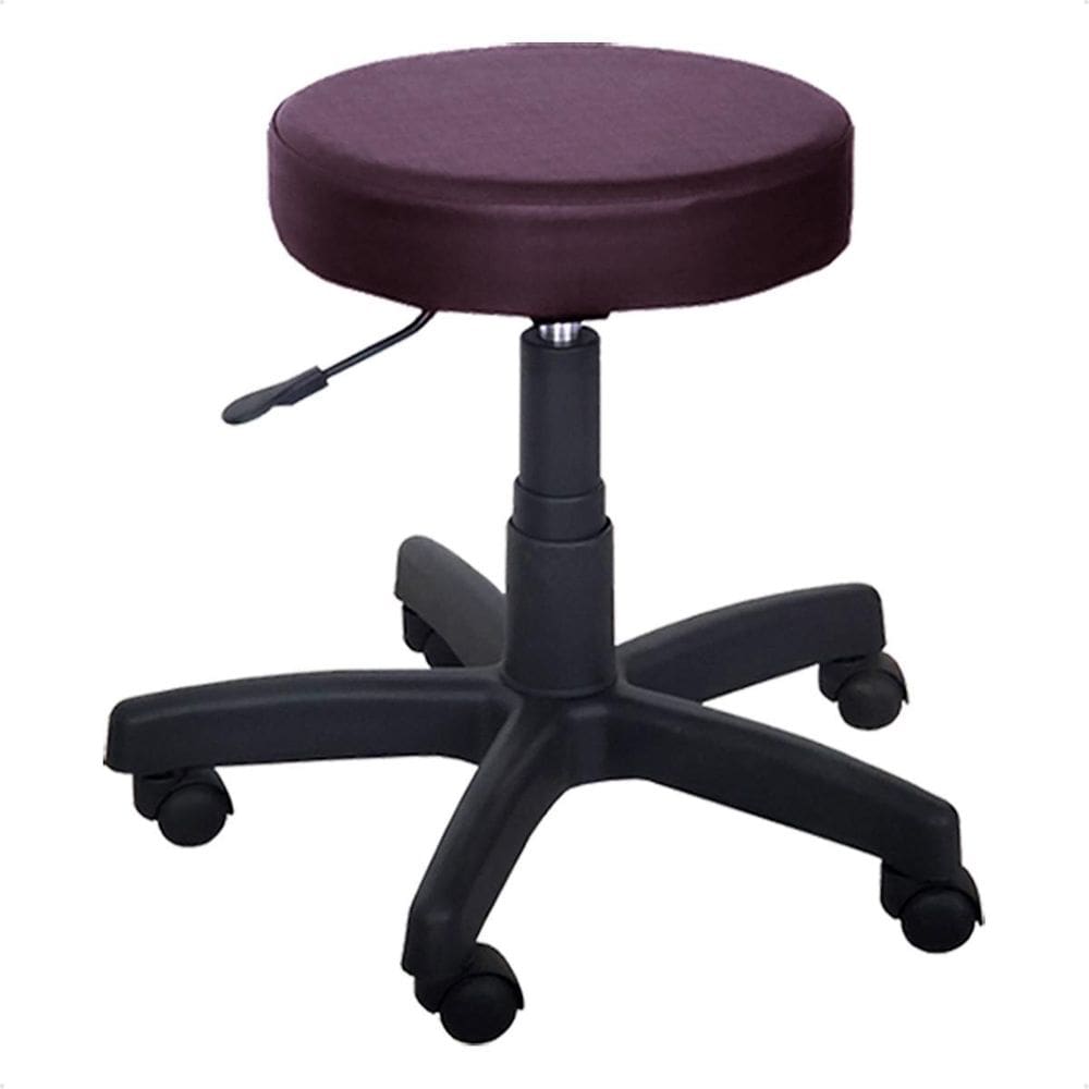 Cadeira Mocho Banqueta Giratório Regulagem Pistão À Gás Café